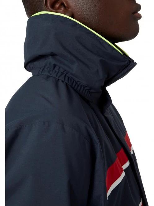 Helly Hansen Saltholm Jacket férfi vitorlás kabát sötétkék színben 5