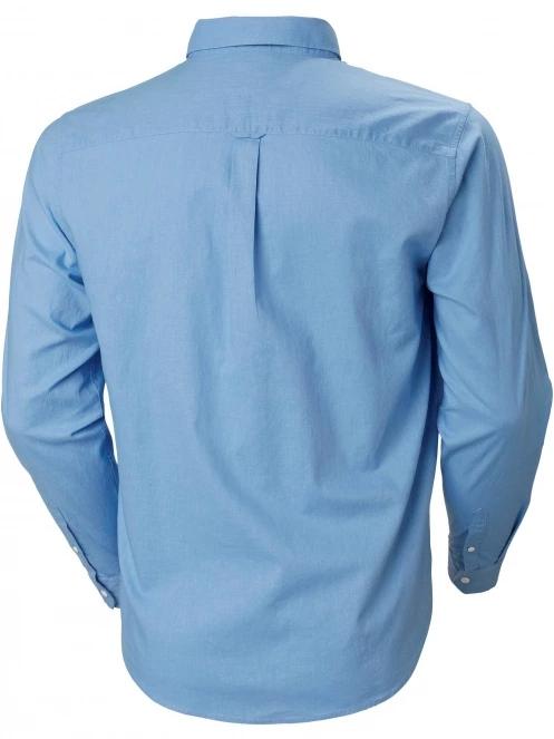 Helly Hansen Club Ls Shirt férfi hosszú ujjú ing kék színben 7