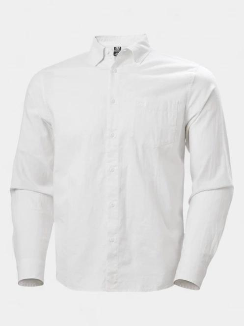 Helly Hansen Club Ls Shirt férfi hosszú ujjú ing fehér színben 2