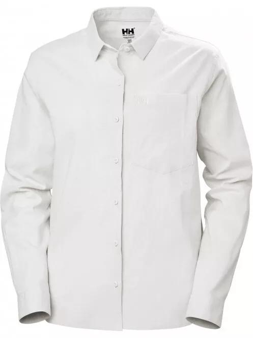 Helly Hansen W Club Shirt női hosszú ujjú ing fehér színben 4
