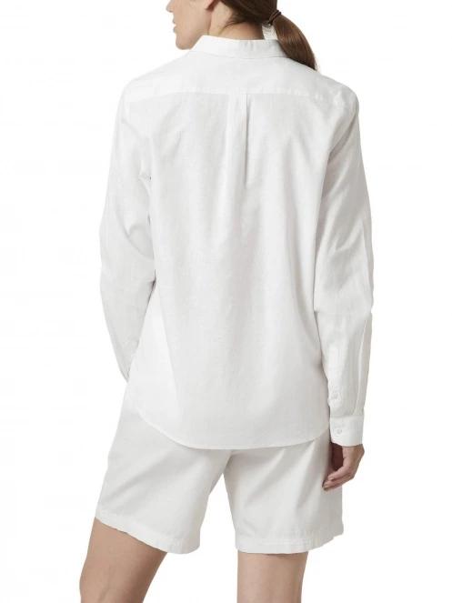 Helly Hansen W Club Shirt női hosszú ujjú ing fehér színben 3