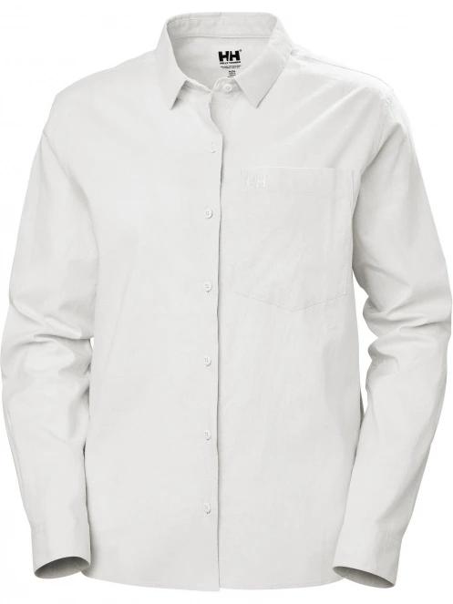 Helly Hansen W Club Shirt női hosszú ujjú ing fehér színben 7