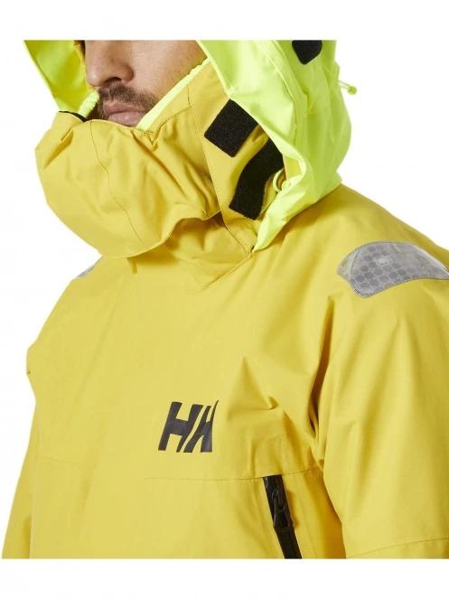 Helly Hansen Skagen Offshore Jacket férfi vitorlás kabát sárga színben 4