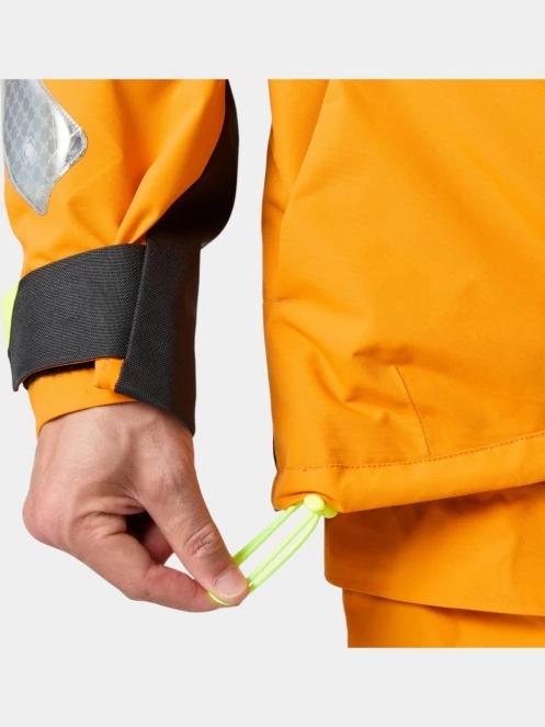 Helly Hansen Skagen Offshore Jacket férfi vitorlás kabát narancssárga színben 8