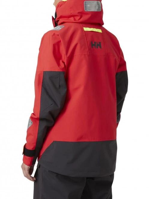 Helly Hansen W Skagen Offshore Jacket női vitorlás kabát piros színben 3