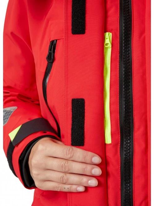 Helly Hansen W Skagen Offshore Jacket női vitorlás kabát piros színben 6