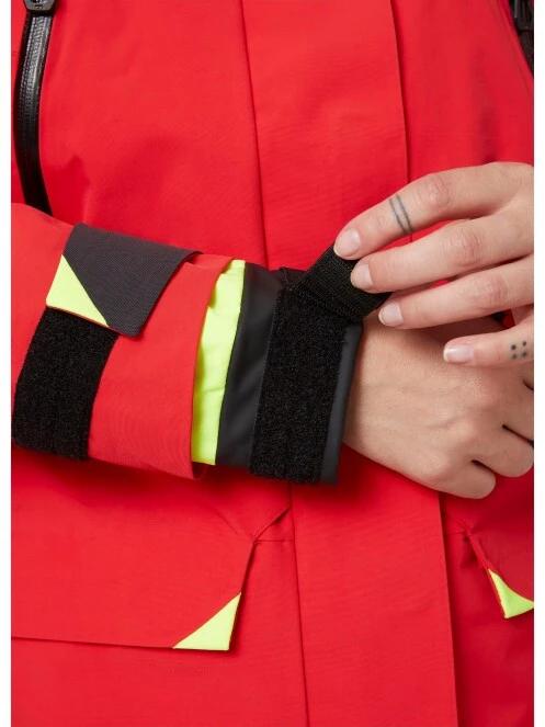 Helly Hansen W Skagen Offshore Jacket női vitorlás kabát piros színben 7