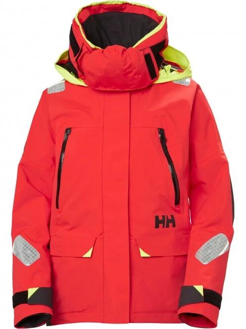 Helly Hansen W Skagen Offshore Jacket női vitorlás kabát piros színben 10