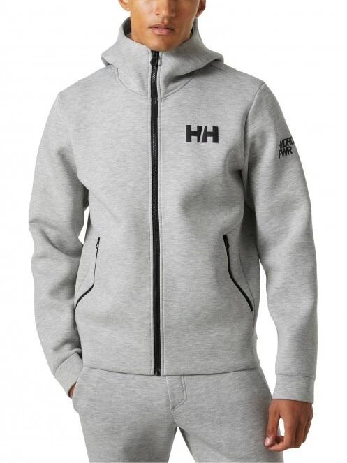 Helly Hansen Hp Ocean Fz Jacket 2.0 férfi polár pulóver szürke színben 2