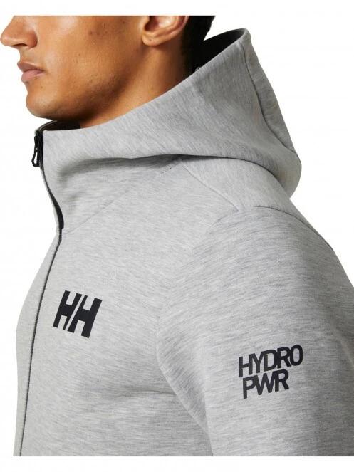 Helly Hansen Hp Ocean Fz Jacket 2.0 férfi polár pulóver szürke színben 4