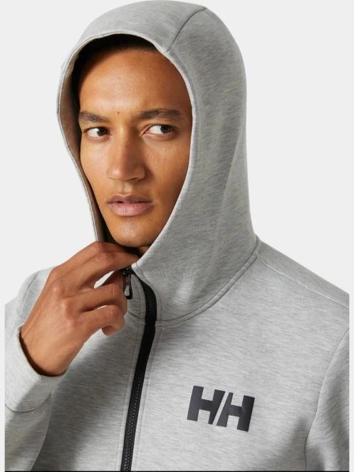 Helly Hansen Hp Ocean Fz Jacket 2.0 férfi kapucnis pulóver szürke színben 5