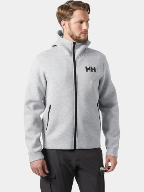 Helly Hansen Hp Ocean Fz Jacket 2.0 férfi kapucnis pulóver szürke színben 2