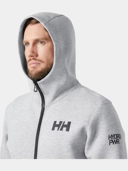 Helly Hansen Hp Ocean Fz Jacket 2.0 férfi kapucnis pulóver szürke színben 4