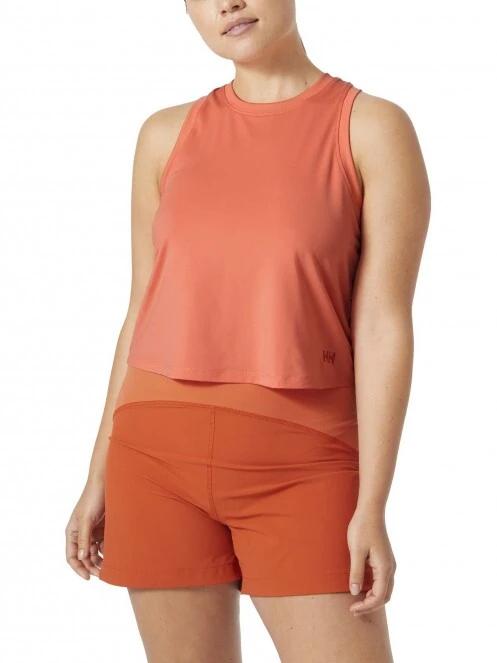 Helly Hansen W Ocean Cropped Tank Top női atléta narancssárga színben 2