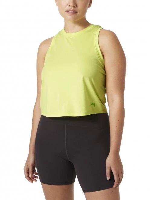 Helly Hansen W Ocean Cropped Tank Top női atléta sárga színben 2