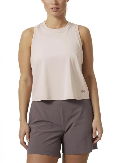 Helly Hansen W Ocean Cropped Tank Top női crop top rózsaszín színben 2