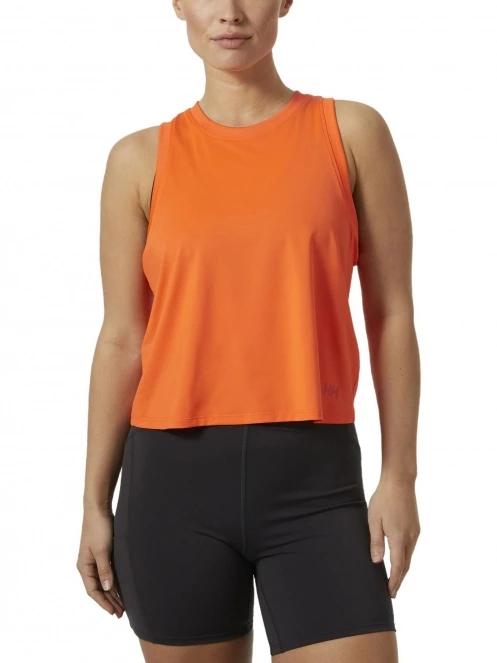 Helly Hansen W Ocean Cropped Tank Top női crop top narancssárga színben 2