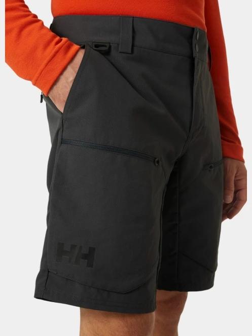 Helly Hansen Crewline Cargo Shorts 2.0 férfi vitorlás rövidnadrág fekete színben 4