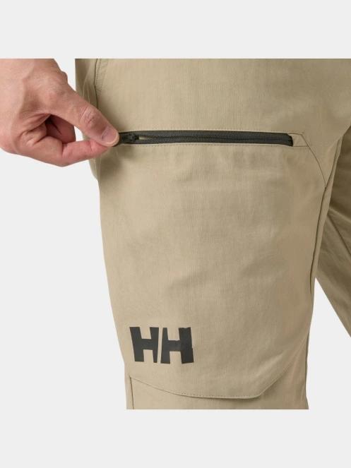 Helly Hansen Crewline Cargo Shorts 2.0 férfi oldalzsebes rövidnadrág homok színben 4