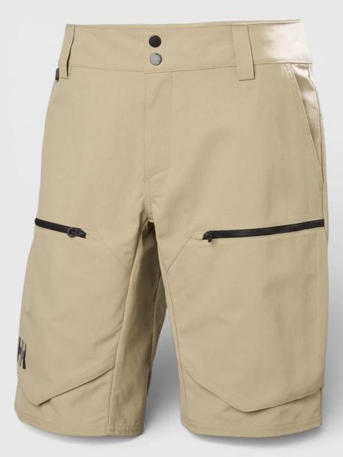 Helly Hansen Crewline Cargo Shorts 2.0 férfi oldalzsebes rövidnadrág homok színben 7