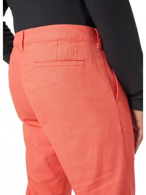 Helly Hansen Dock Chinos férfi utcai nadrág rózsaszín színben 5
