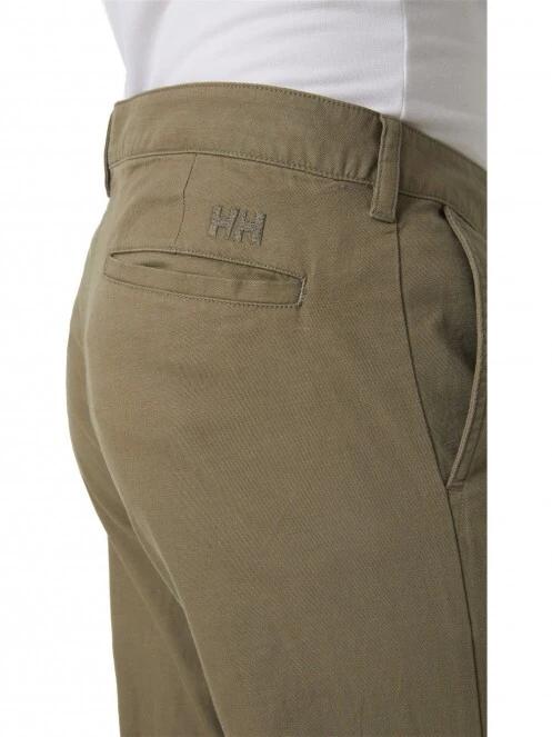 Helly Hansen Dock Chinos férfi utcai nadrág barna színben 5