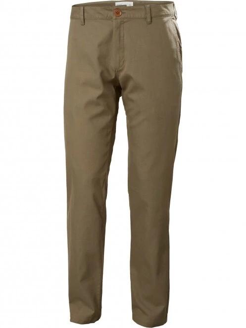 Helly Hansen Dock Chinos férfi utcai nadrág barna színben 6