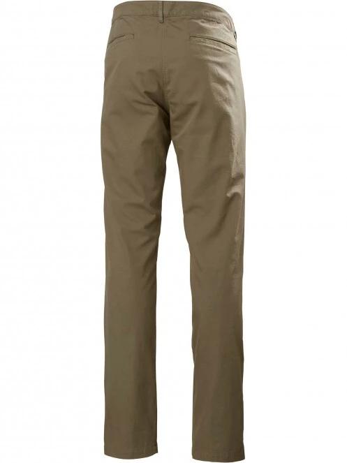 Helly Hansen Dock Chinos férfi utcai nadrág barna színben 7