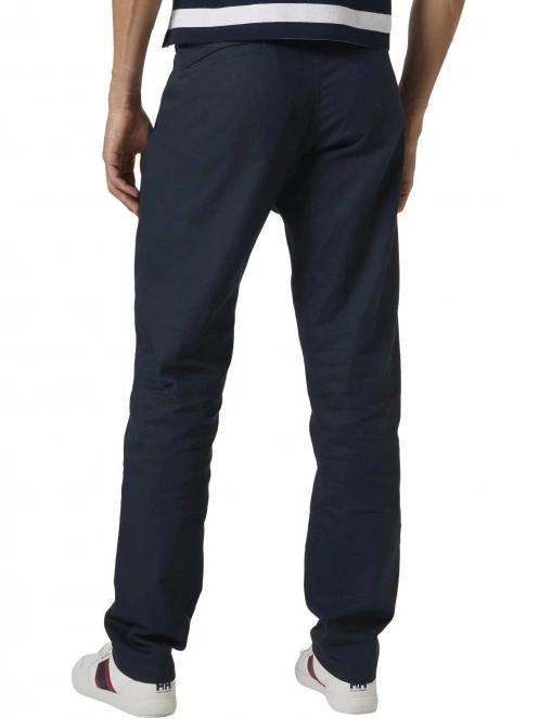 Helly Hansen Dock Chinos férfi chino nadrág sötétkék színben 3