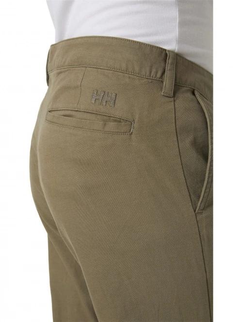 Helly Hansen Dock Chinos férfi chino nadrág oliva színben 5