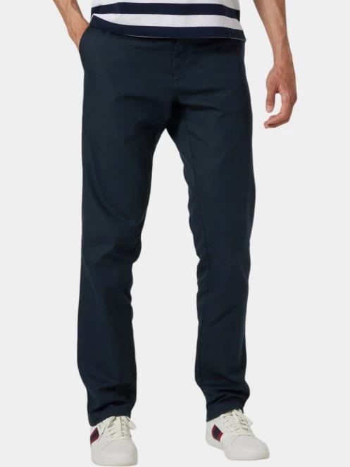 Helly Hansen Dock Chinos férfi chino nadrág sötétkék színben 2