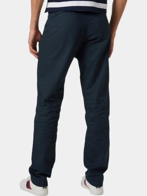 Helly Hansen Dock Chinos férfi chino nadrág sötétkék színben 3