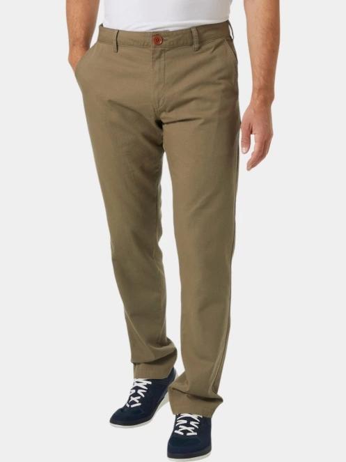 Helly Hansen Dock Chinos férfi chino nadrág oliva színben 2