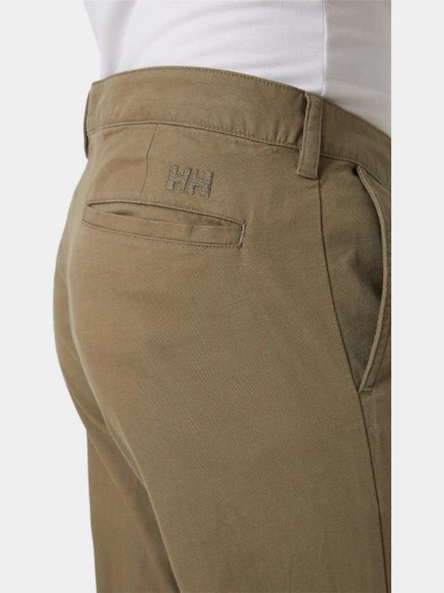Helly Hansen Dock Chinos férfi chino nadrág oliva színben 5