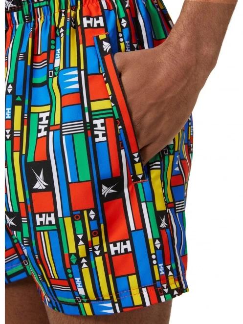 Helly Hansen Newport Trunk férfi fürdőnadrág multikolor színben 4