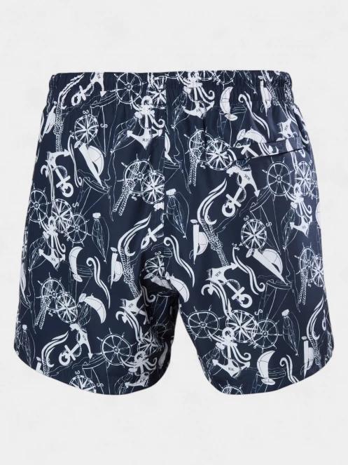 Helly Hansen Newport Trunk férfi fürdőnadrág sötétkék színben 7