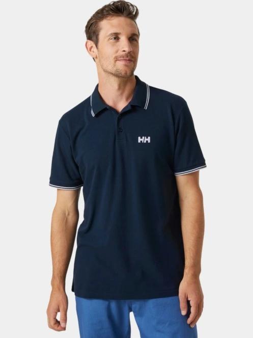 Helly Hansen Genova Polo férfi galléros póló sötétkék színben 2