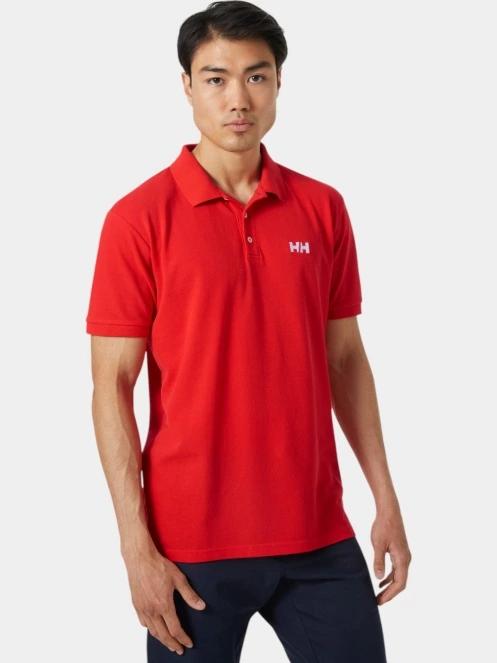 Helly Hansen Malcesine Polo férfi galléros póló piros színben 2