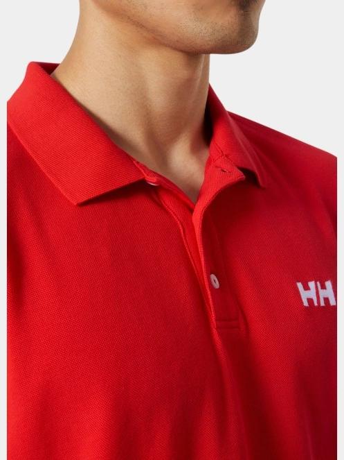 Helly Hansen Malcesine Polo férfi galléros póló piros színben 4
