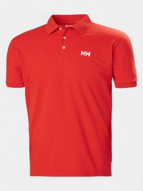 Helly Hansen Malcesine Polo férfi galléros póló piros színben 6