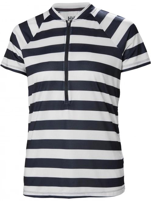 Helly Hansen W Siren 1/2 Zip T-Shirt női rövid ujjú póló sötétkék színben 6
