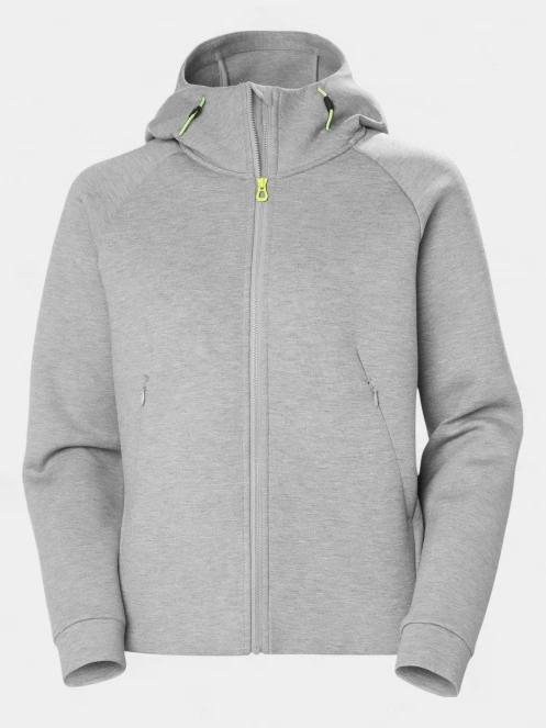 Helly Hansen W Hp Ocean Fz Jacket 2.0 női kapucnis pulóver szürke színben 6