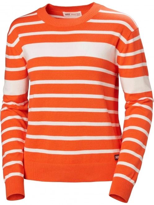 Helly Hansen W Skagen Sweater 2.0 női pulóver narancssárga színben 2