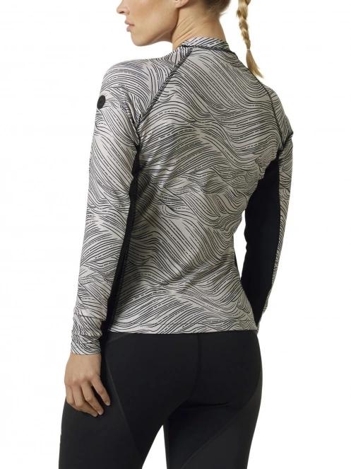 Helly Hansen W Waterwear Rashguard női hosszú ujjú lycra homok színben 3