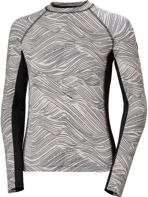 Helly Hansen W Waterwear Rashguard női hosszú ujjú lycra homok színben 6