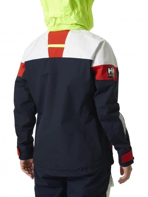 Helly Hansen W Newport Regatta Jacket női vitorlás kabát piros színben 3