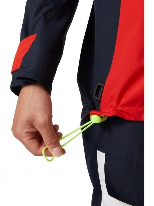 Helly Hansen W Newport Regatta Jacket női vitorlás kabát piros színben 6
