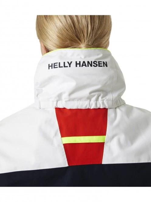 Helly Hansen W Newport Regatta Jacket női vitorlás kabát piros színben 7