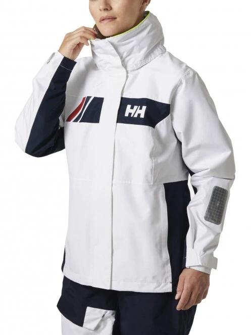 Helly Hansen W Newport Inshore Jacket női vitorlás kabát fehér színben 2