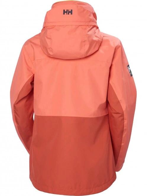 Helly Hansen W Newport Inshore Jacket női vitorlás kabát sárga színben 8